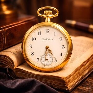 South Bend Pocket Watch 17 jewels Gold filled Runs perfectly.
